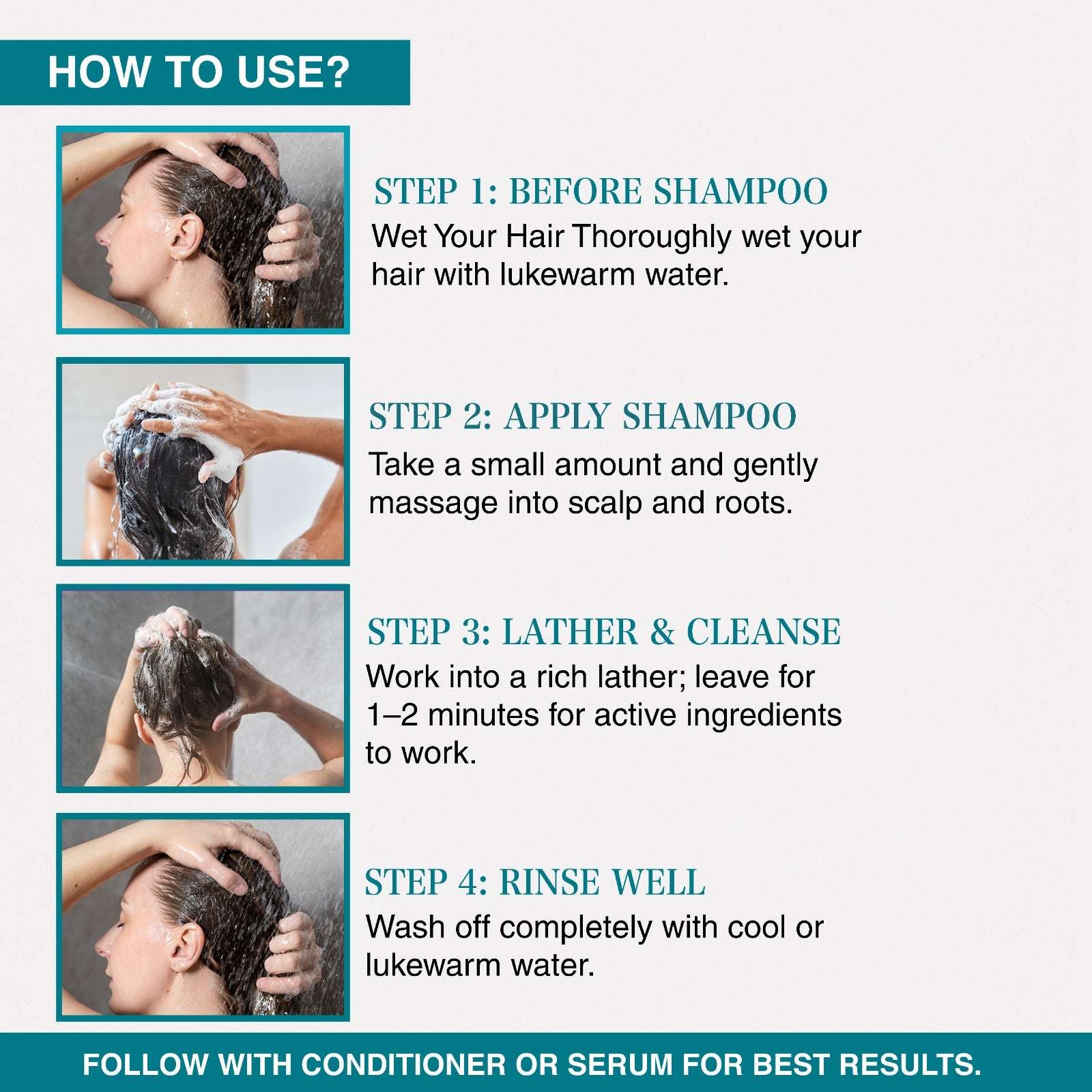 Suzyan Anti Hair Fall Shampoo + Conditioner + Hair Regrowth Serum Combo | With 4% Redensyl, 3% Anagain | Sulfate-Free | Controls Hair Fall & Boosts Regrowth | For Men & Women | 250ml + 250ml + 30ml