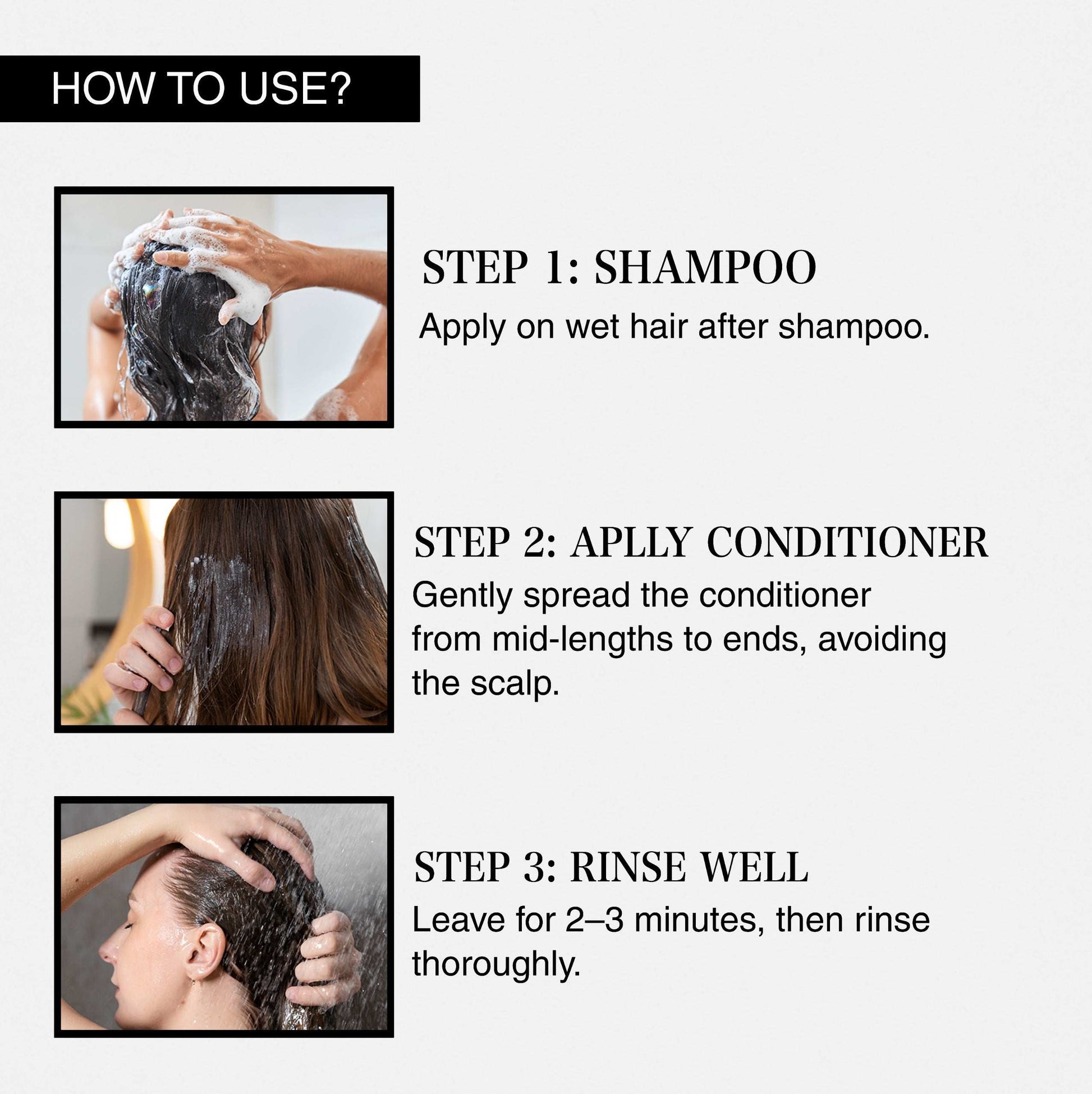 Suzyan Anti Hair Fall Shampoo + Conditioner + Hair Regrowth Serum Combo | With 4% Redensyl, 3% Anagain | Sulfate-Free | Controls Hair Fall & Boosts Regrowth | For Men & Women | 250ml + 250ml + 30ml